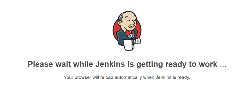 Jenkins初始化界面一直显示Please wait while Jenkins is getting ready to work ...
